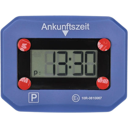 163822 - CARTTREND Disk Parkimi Dixhital për Makina, me Miratim KBA, Mbërritje Automatike, me Ekran, Bateri dhe Ngjitës 3M i Përfshirë