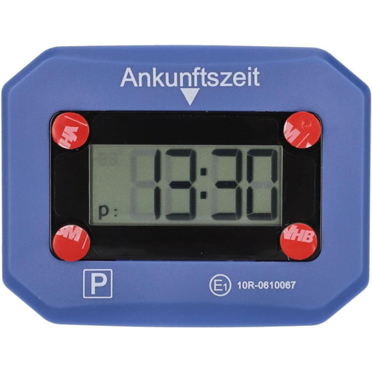 163822 - CARTTREND Disk Parkimi Dixhital për Makina, me Miratim KBA, Mbërritje Automatike, me Ekran, Bateri dhe Ngjitës 3M i Përfshirë