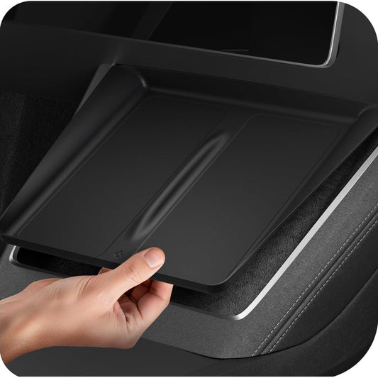 189826 - SPIGEN Karikues Pa Tel Për Tesla Model Y, Juniper, Pajtueshme me iPhone, Galaxy, etj., Vetëm Për Versionet Premium & Performance 2025-2026 - Ngjyra E Zezë