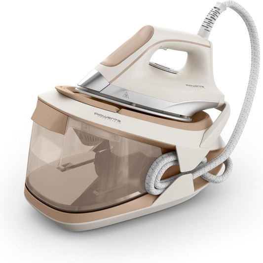 221026 - ROWENTA Turbosteam, Stacion hekurosjeje kompakt, Avull deri në 120g/min, Shtim avulli 350g/min, VR8326F0