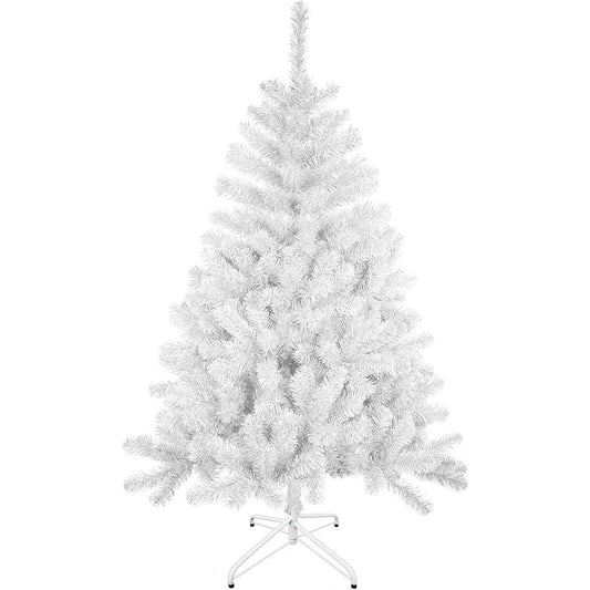 160765 - SOLAGUA NAVIDAD Pemë Artificiale Krishtlindjesh, Bredhi me Gjethe 210cm, 668 Maja, me Mbështetëse Metalike, E Bardhë e Ndritshme