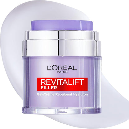289984 - L'ORÉAL PARIS Krem Xhel Plotësues, Kujdes Hidratues dhe Anti-plakje, me Acid Hialuronik, Ceramide, Niacinamidë dhe Glicerinë, për të gjitha llojet e lëkurës, 50 ml