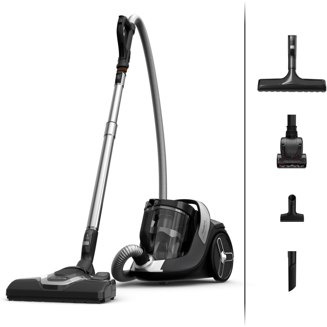 94122 - ROWENTA Fshesë me Korrent Green Force Cyclonic Effitech+, Me Cilindrë pa Qese, Kapaciteti 2.5L, Material Plastikë e Ricikluar, E Riciklueshme, 5 Aksesorë, Modeli RO7C66