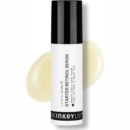 318218 - INKEY LIST Serumi fillestar me retinol të dyfishtë 30ml, 0.5% Amisol Trio & 0.2% Symrelief