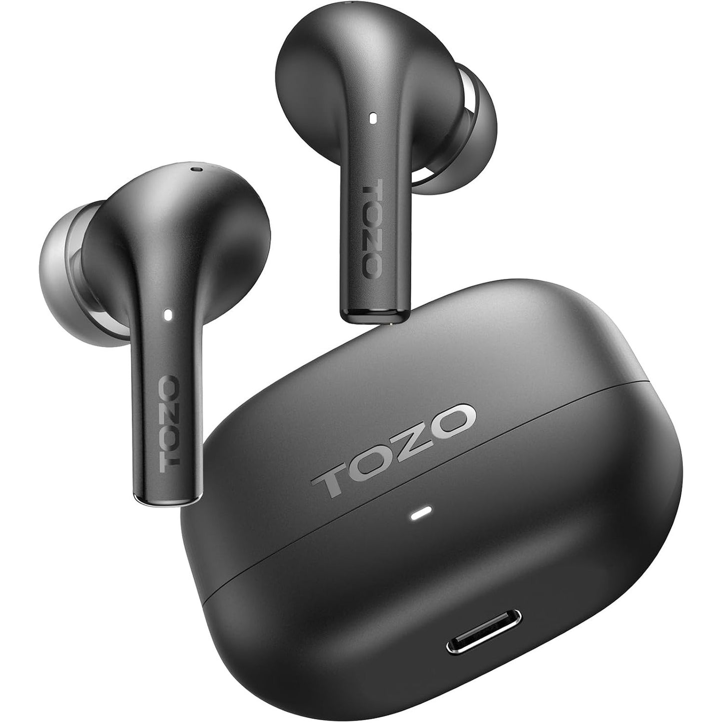 266484 - TOZO E2 Kufje pa tel Bluetooth 5.3, altoparlant 0.4 inç (10 mm), ENC, anulim zhurme, rezistent ndaj ujit