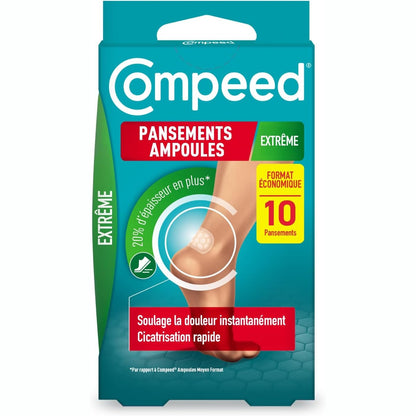 321469 - COMPEED Fasha Ekstreme Hidrokolloide për Flluska, 10 copë, 6.8 x 4.2 cm