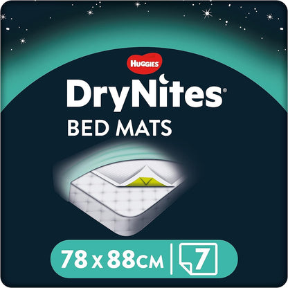 316182 - HUGGIES DryNites - 4 pako me 7 mbulesa shtrati - Mbrojtje 12 orëshe - I përshtatshëm për fëmijë të të gjitha moshave