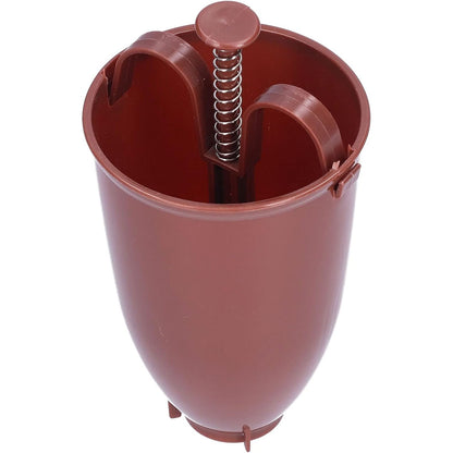 186500 - PËRGATITËS PETULLASH 01, Mjet Manual Kuzhine, Materiali: Plastikë, Ngjyra: Kafe