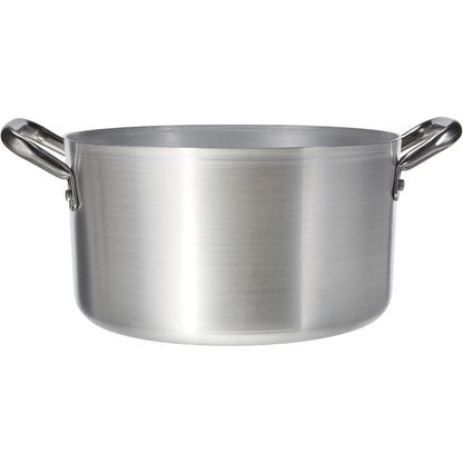 246397 - PENTOLE AGNELLI Ena alumini me 2 doreza, çelik inox, 24 cm