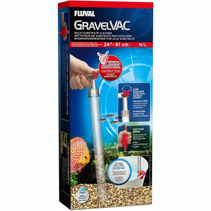 227274 - FLUVAL 11081 Gravelvac Fshesë me korrent të madh me baltë, Thellësia: 60 cm