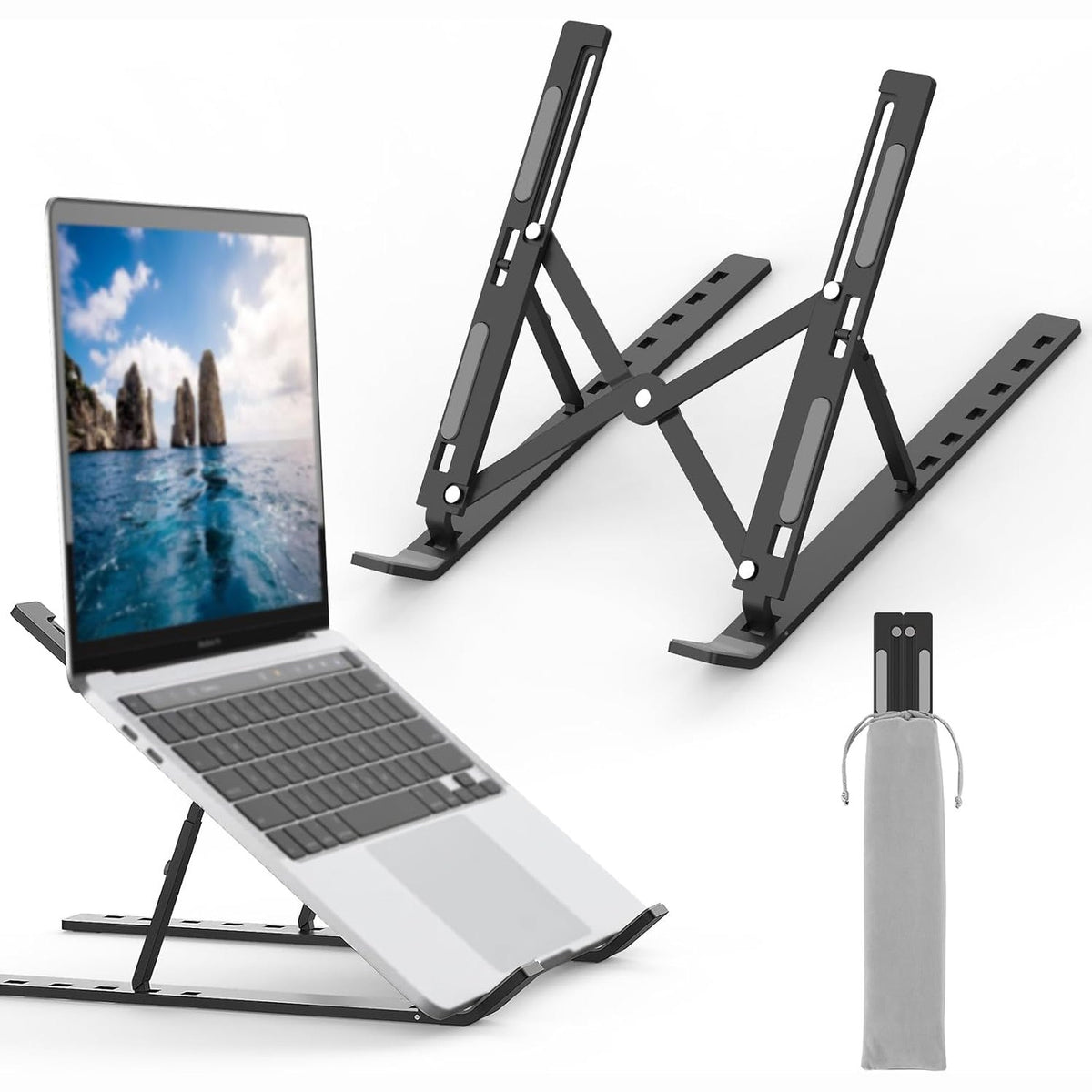310509 - GRIFEMA Mbështetëse Laptop e Rregullueshme me 7 Kënde