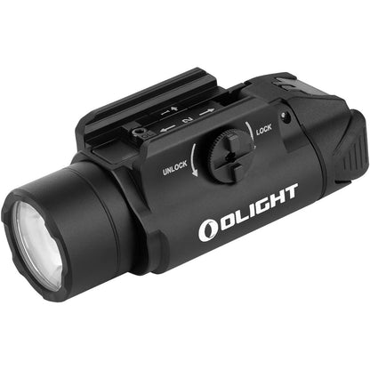 231099 - OLIGHT Dritë dore taktike PL-3R Valkyrie 1500 Lumen, 205M, e rikarikueshme, dy mënyra ndriçimi, e pajtueshme me shina GL dhe Picatinny