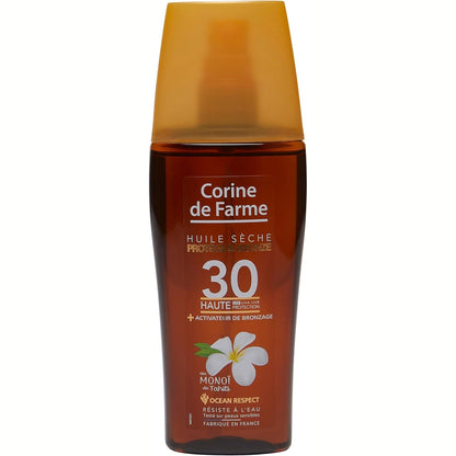 290186 - CORINE DE FARME Vaj i thatë Mbron dhe Bronzon SPF30, 150ml