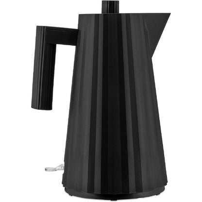 213084 - ALESSI Çajnik Elektrik, Rrëshirë Termoplastike, Prizë Europiane 2400W, 170 cl, E Zezë