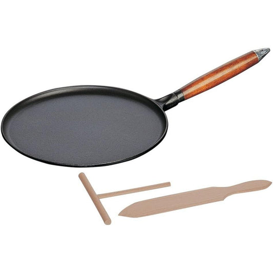 213088 - STAUB Tigan prej gize, E zezë mat, 28 cm