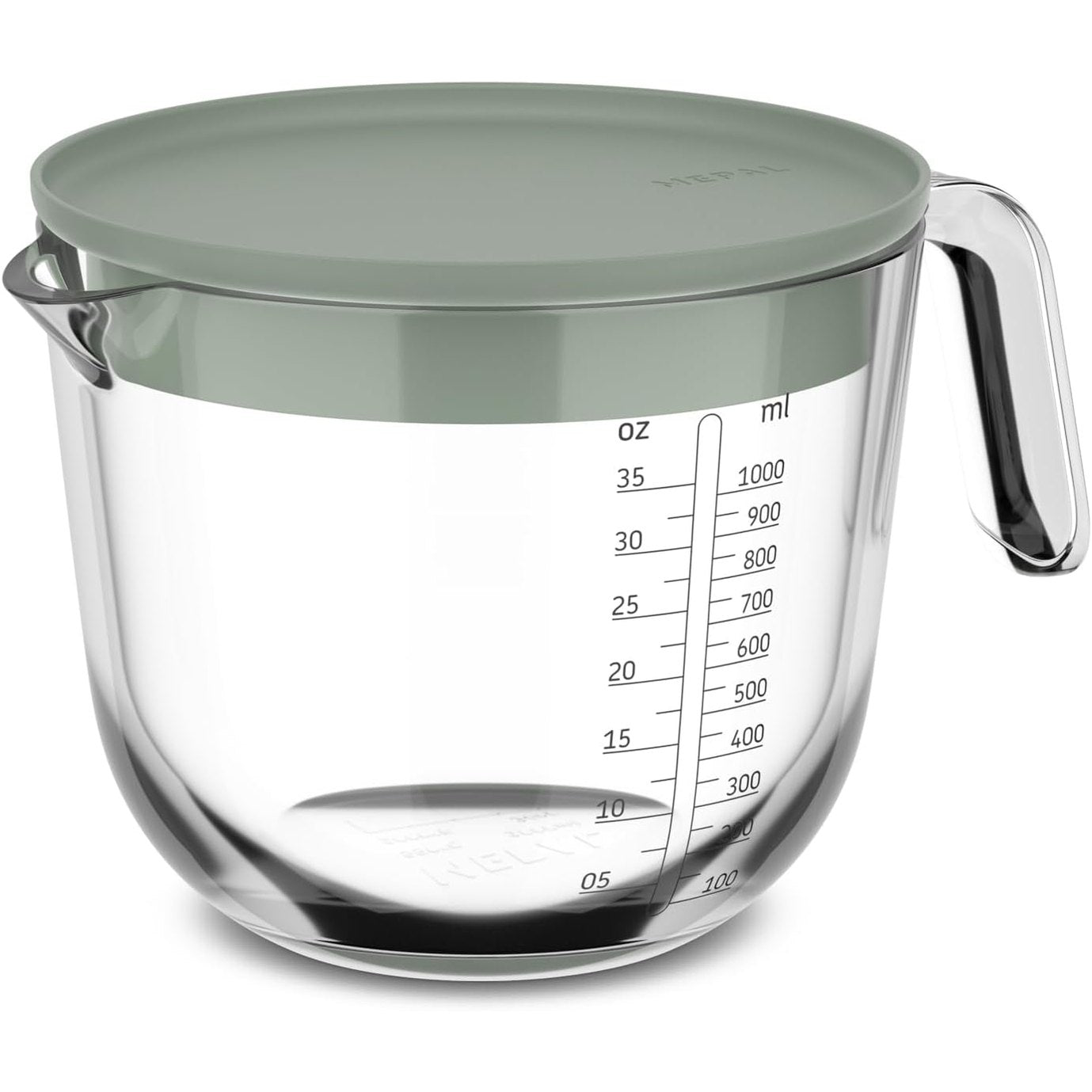 215130 - MEPAL Gotë Matëse Qelqi me Kapak - 1000ml