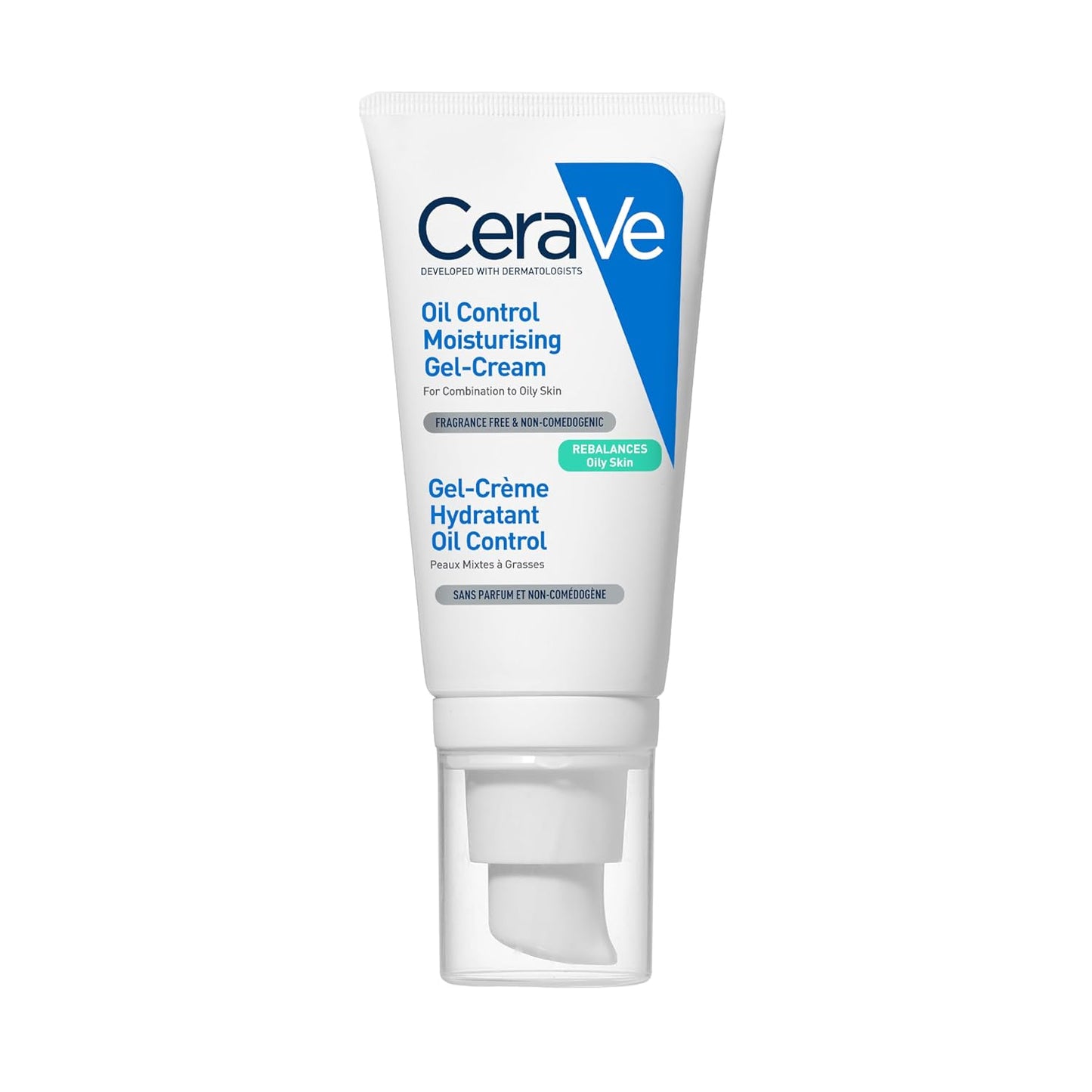 275750 - CERA VE Krem-xhel hidratues për fytyrën | 52 ml | 3 ceramide esenciale, niacinamide, acid hialuronik | Lëkurë e kombinuar deri në e yndyrshme