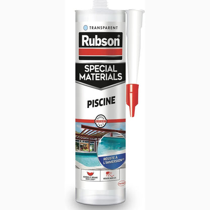314232 - MATERIAL SPECIAL RUBSON, Pishina Silikoni, Kartush 280ml, Transparente