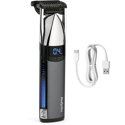 302714 - BABYLISS Makinë rroje S996E Super X-Metal, 24 gjatësi prerjeje, pa tel, rezistente ndaj ujit, tehe çeliku japonez