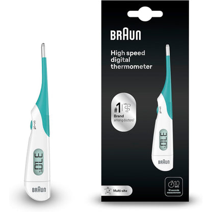 272448 - BRAUN Termometër dixhital me shpejtësi të lartë, PRT1000, për oral, rektal ose nën sqetull, i përshtatshëm për foshnje dhe fëmijë