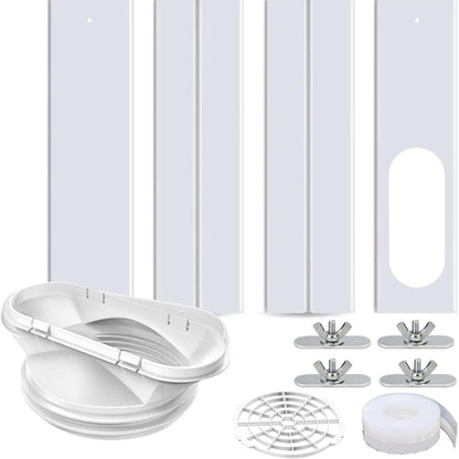 313492 - Guarnicion dritareje për ajër të kondicionuar, kit zëvendësues, për tub shkarkimi ajri, 4 copë