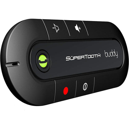 266310 - SUPERTOTH BUDDY Set për Makinë Bluetooth pa Duart për Mbrojtëse Dielli - E Zezë