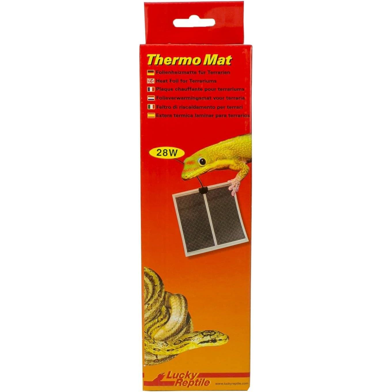 204867 - LUCKY REPTILE Qilim Ngrohës Thermo Mat për Terrariume, Fuqia: 28V