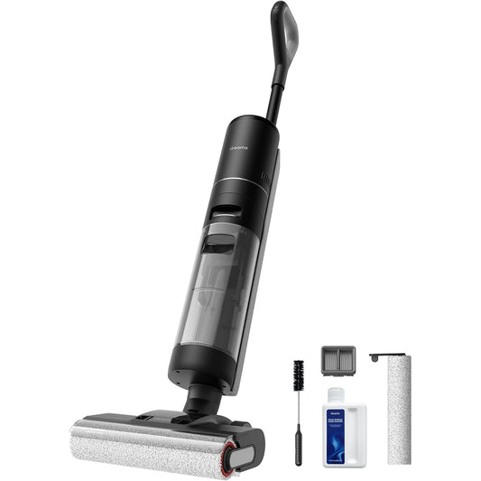144070 - DREAME H12 Pro - Fshesë Pa Tel me Pastrim Skajesh dhe Vetëpastrim, Mundësi Tharjeje me Ajër të Nxehtë, Rezervuar Uji 900ml, Jetëgjatësi e Baterisë 35 Minuta, E Përshtatshme për Qime Kafshësh shtëpiake dhe Dysheme të Forta