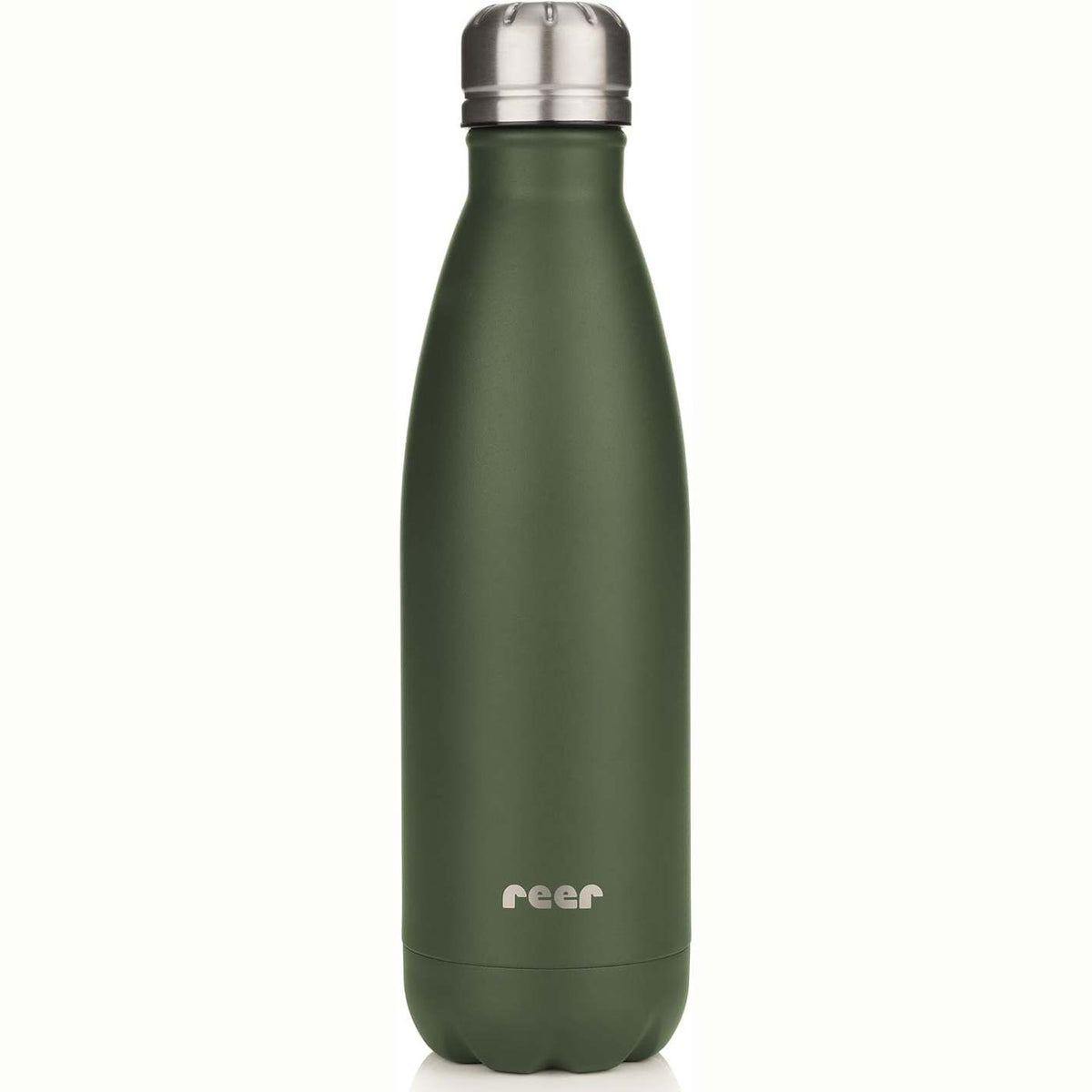 300972 - reer Shishe e izoluar prej çeliku inox, 500 ml, Izolim perfekt deri në 24 orë, Jeshile