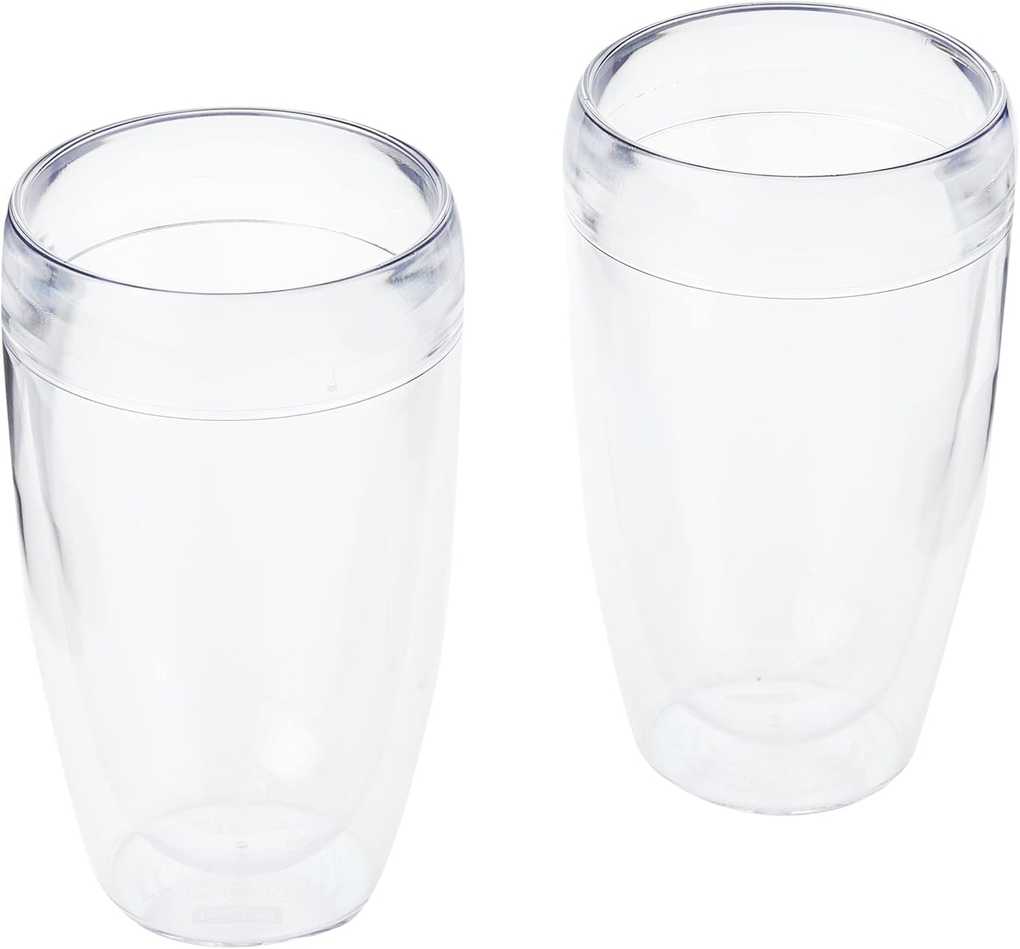 257748 - BODUM 11850-10SA PAVINA OUTDOOR Set me 2 gota plastike të qëndrueshme me mure të dyfishta, 0.45 l