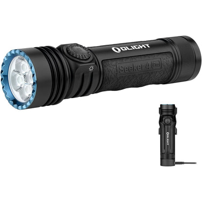 213036 - OLIGHT Dritë dore LED e rikarikueshme, 4600 Lumen, rreze veprimi 260 metra, 5 mënyra ndriçimi, IPX8 e papërshkueshme nga uji.