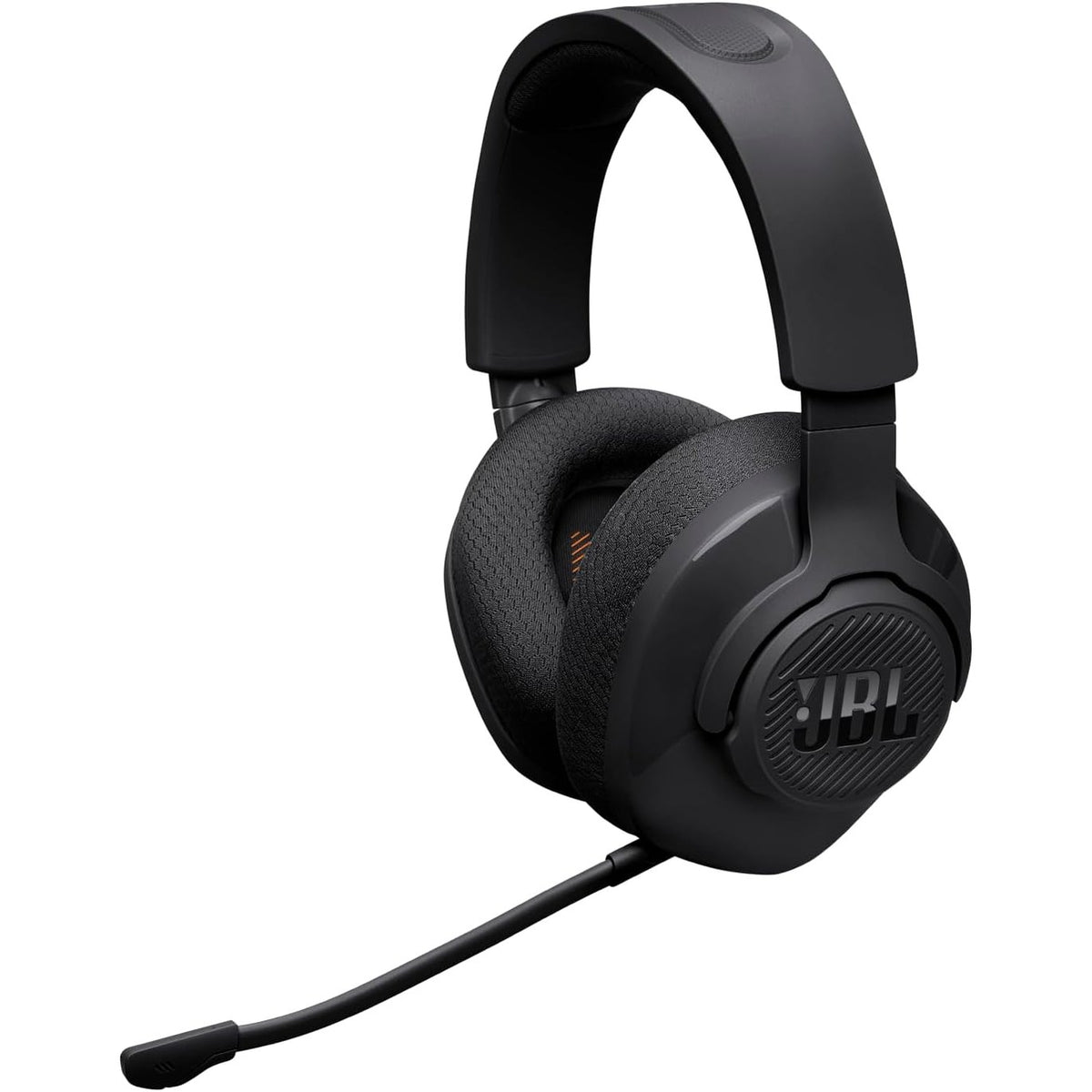 276300 - JBL Kufje për Lojëra Quantum 360, pa tel, lidhje 2.4 GHz/Bluetooth, jetëgjatësi baterie 22 orë, mikrofon i shkëputshëm, ngjyra e zezë