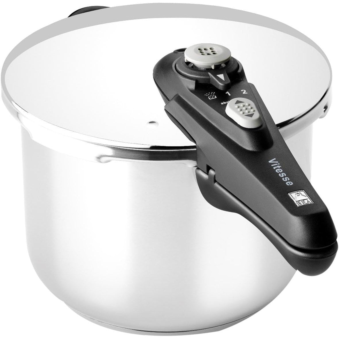 221264 - BRA Vitesse Tenxhere me presion 3 litra, çelik inox 18/10, 2 programe gatimi, sistem mbylljeje hapjeje