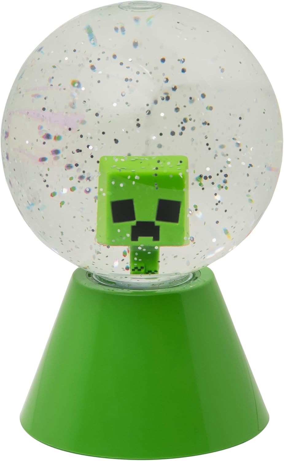 263222 - PALADONE Glob bore me shkëlqim LED Minecraft Creeper, glob bore LED që ndryshon ngjyrën për fëmijë dhe adoleshentë