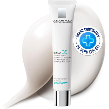 275272 - LA ROCHE POSAY Hyalu B5, Krem Anti-Rrudha për Lëkurë të Ndjeshme, 40 ml, I Pasuruar me Acid Hialuronik, Vitaminë B5 dhe Ujë Termal