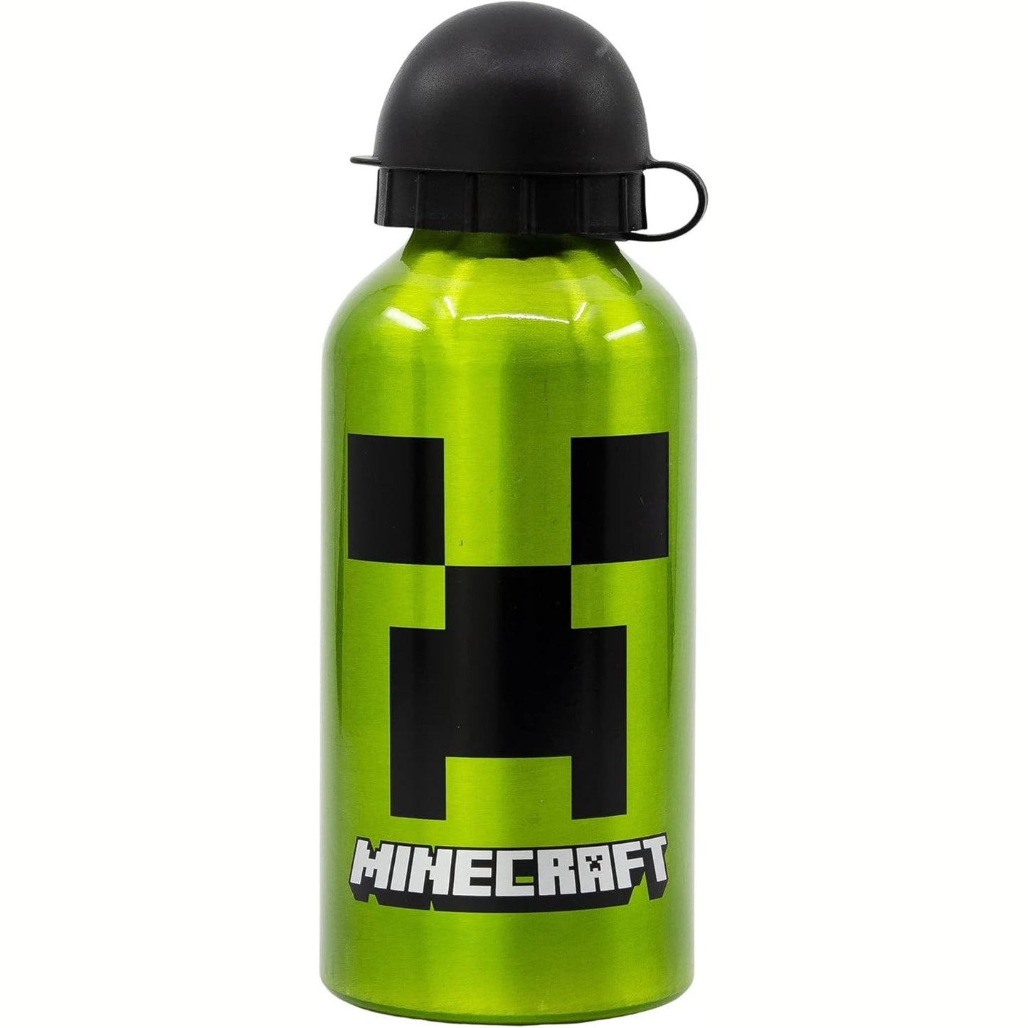 198631 - MINECRAFT Shishe Alumini për Fëmijë, Ujë e Ripërdorshme, 400ml