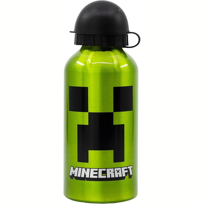 198631 - MINECRAFT Shishe Alumini për Fëmijë, Ujë e Ripërdorshme, 400ml