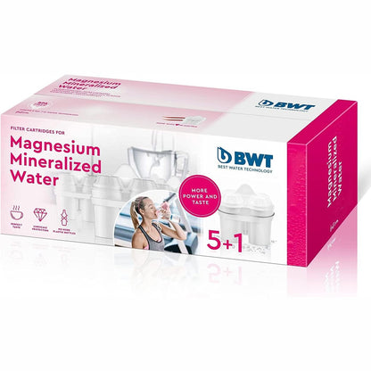250982 - BWT Fishek filtri i pasuruar me magnez, i pajtueshëm me Brita Maxtra, pako 5, 814335