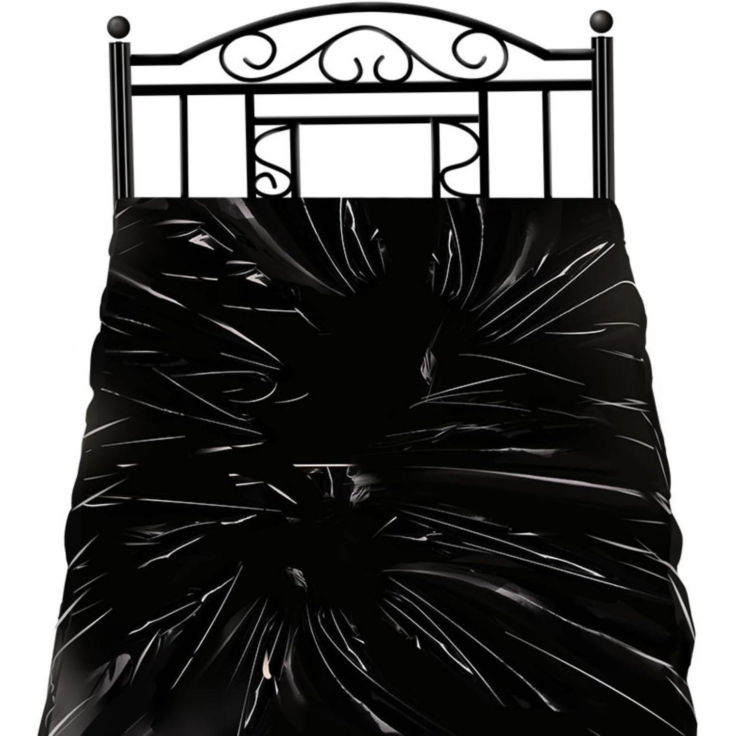 219937 - ÇARÇAF I ZI OYICLYEA, I PAPËRSHKUESHËM NGA UJI, MADHËSI MBRETËRORE, 200 X 210 CM, PVC, I LEHTË PËR T’U MIRËMBAJTUR, I PALOSSHËM