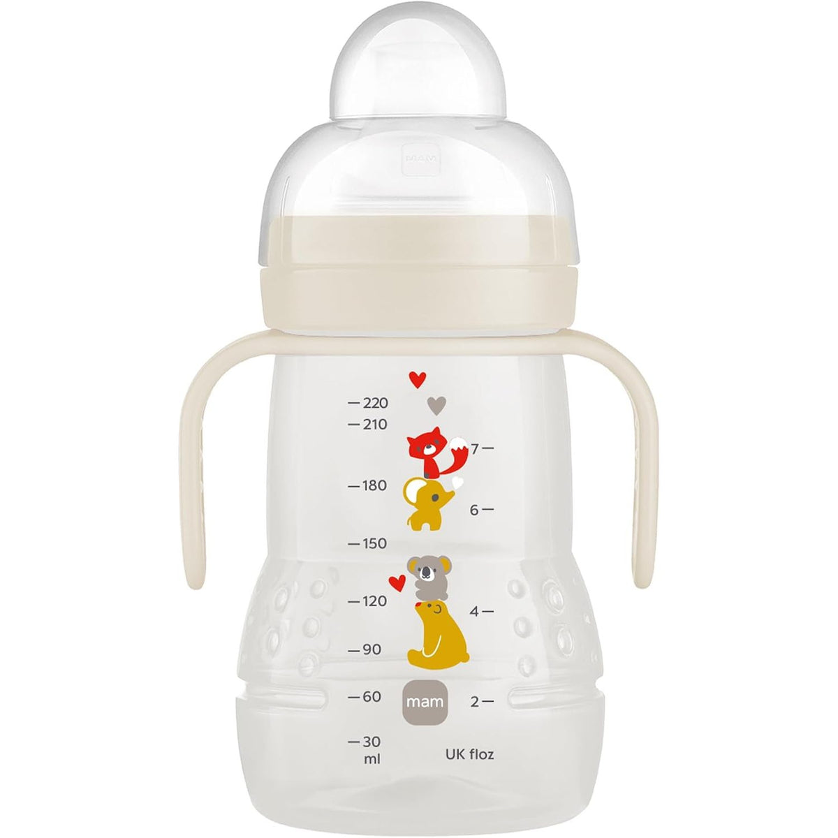 308168 - Kupë Trajnimi MAM Trainer+ 220 ml, e papërshkueshme nga rrjedhjet, 4+ muaj, Koala