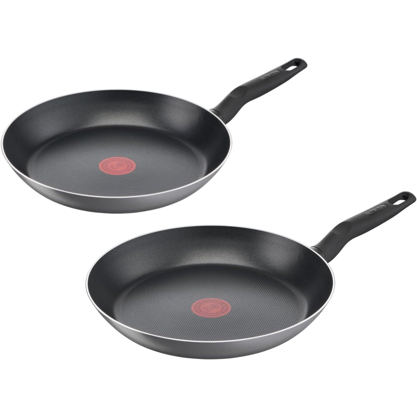 221595 - TEFAL Set tiganësh Easy Cook & Clean 24/28 cm, shtresë jo ngjitëse, NUK është i përshtatshëm për soba me induksion