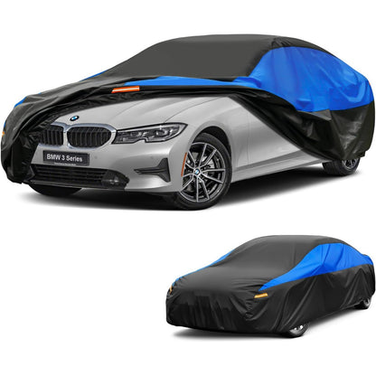 312886 - GUNHYI Mbulesë makine e papërshkueshme nga uji dhe e frymëmarrshme, për BMW Seria 3/4, e zezë dhe blu