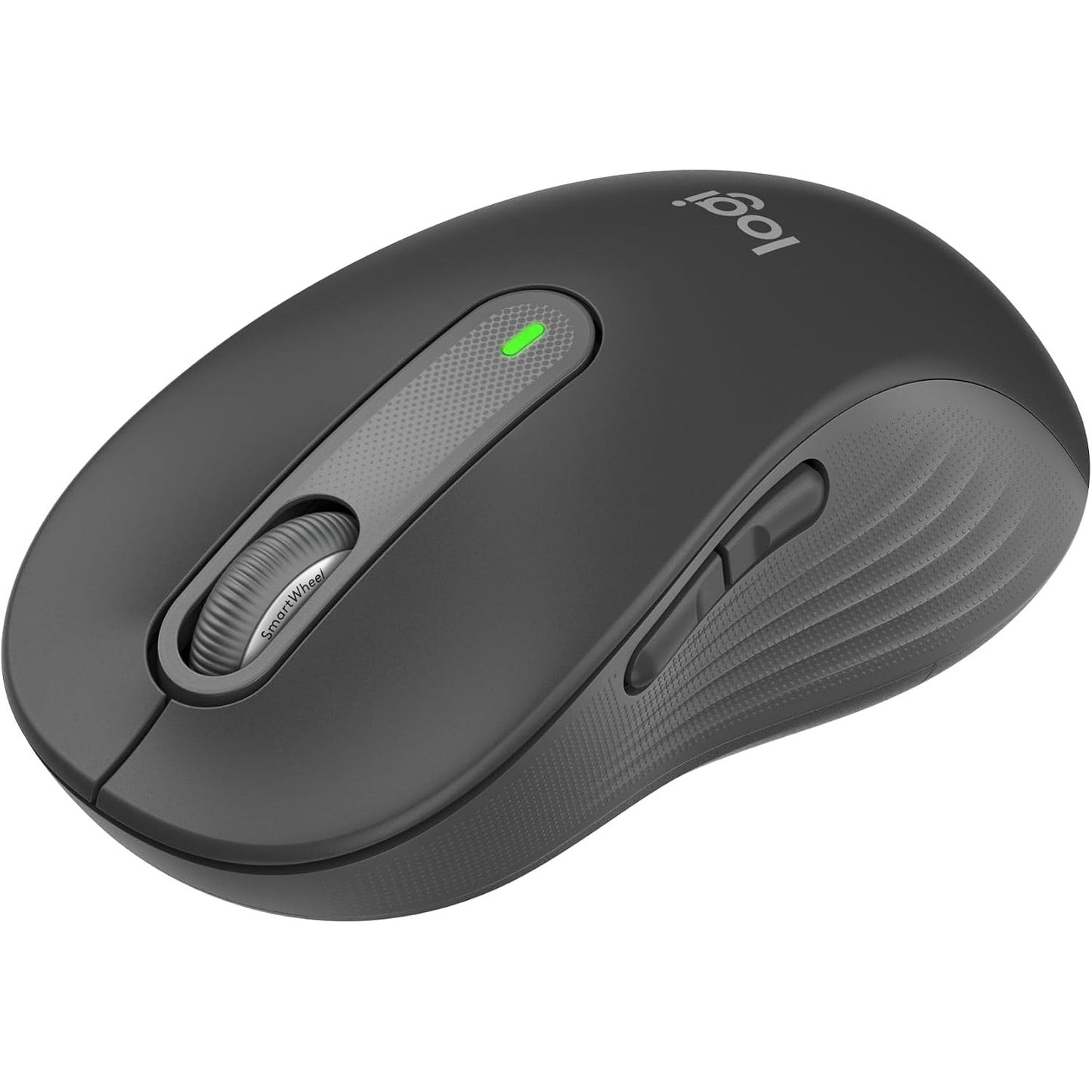 273188 - Logitech Maus pa tel Signature M650 L - për duar të mëdha, klikime të qeta, butona anësorë të personalizueshëm, Bluetooth, kompatibilitet me shumë pajisje - Gri