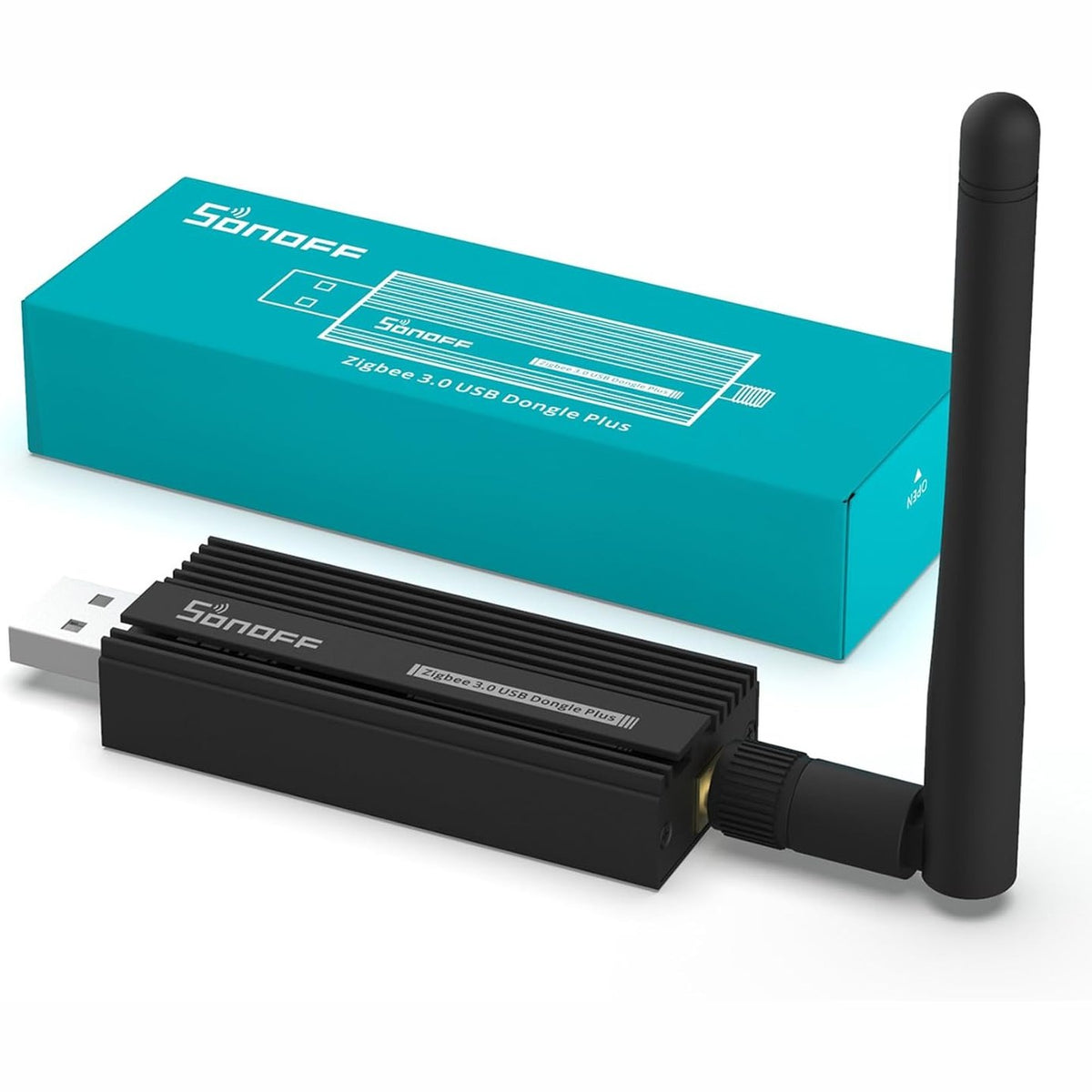 288816 - SONOFF ZigBee 3.0 USB Dongle Plus, Koordinator TI CC2652P, Qendër Universale USB ZigBee