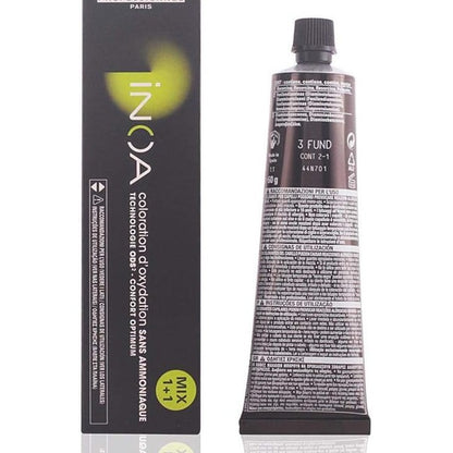 298432 - L'ORÉAL PARIS INOA - Ngjyrë oksiduese për flokë pa amoniak, Kafe e Errët, 1 pako (1 x 60 ml)