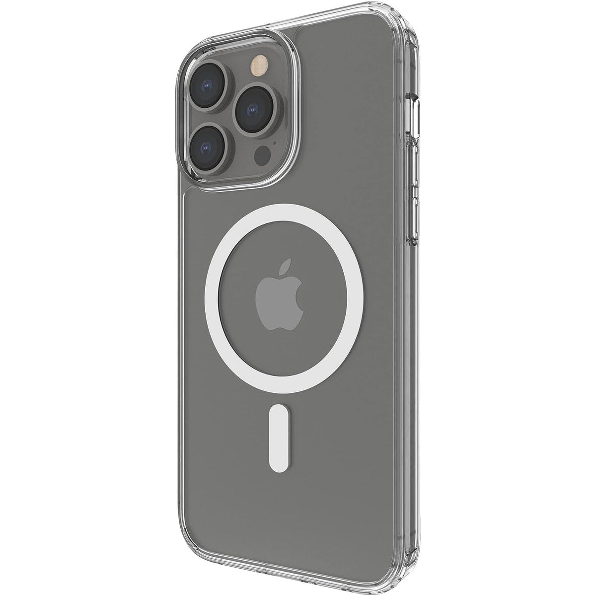 309075 - BELKIN Mbrojtëse MagSafe për iPhone 14 Pro Max, mbulesë magnetike transparente me magnet të integruar dhe skaje të ngritura për mbrojtjen e kamerës, e përshtatshme për karikim pa tel