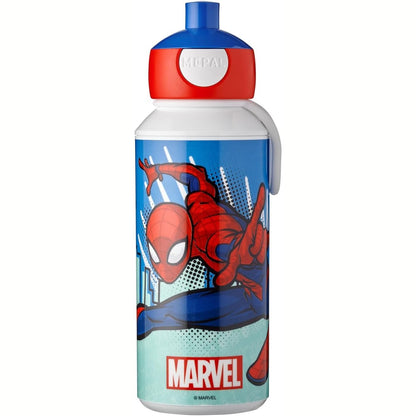 263443 - MEPAL Shishe Pijeje për Kampusin që Hapet, E Ripërdorshme, Pa BPA, 400 ml, Spiderman