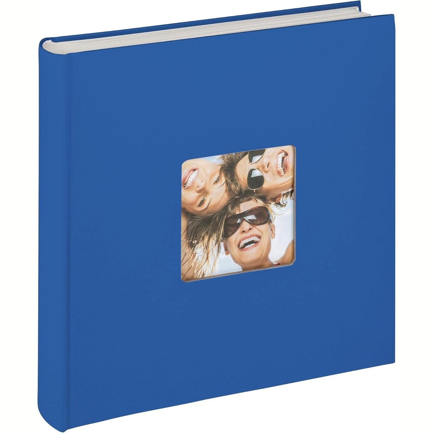 214545 - WALTHER DESIGN Fotoalbum Fun Royalblau, 30x30 cm