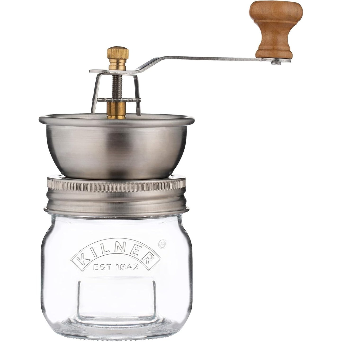 162593 - KILNER Set Mulliri Erëzash, Kavanoz Qelqi për Konservim, Kapaciteti 0.25L