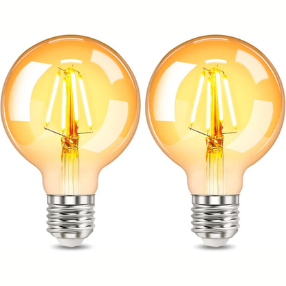216176 - G80 Llambë LED E27 4W, 220-240V, 400LM, e bardhë e ngrohtë 2700K, pako me 2